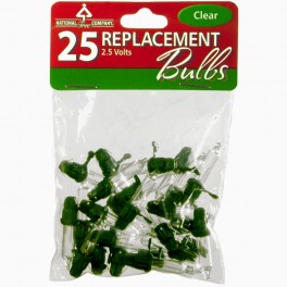 Replacement Bulbs - 25 Pack / Clear Replacement Bulbs - 25 Pack / Clear